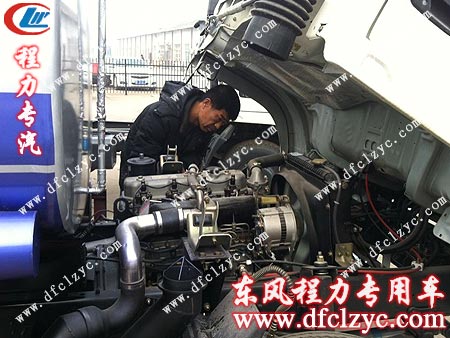 東風(fēng)勁卡灑水車河北用戶驗車實拍