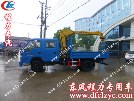 福田藍(lán)牌隨車吊雙排隨車吊