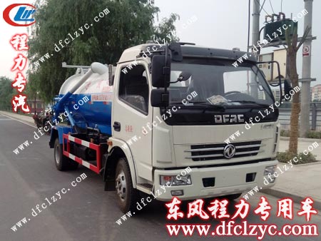 湖北程力東風(fēng)多利卡吸污帶襯塑車整車 湖北程力東風(fēng)多利卡吸污帶襯塑車整車