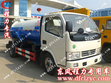 湖北程力東風銳鈴吸污車效果展示圖 湖北程力東風銳鈴吸污車效果展示圖
