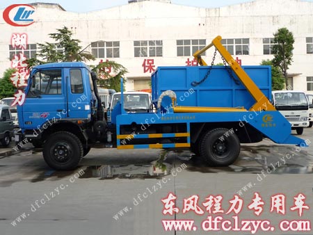 地坑式擺臂垃圾車整體展示圖 地坑式擺臂垃圾車整體展示圖