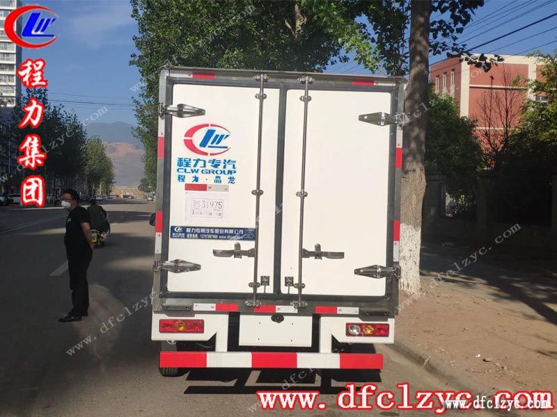 福田祥菱v1冷藏車成功交車 福田祥菱v1冷藏車成功交車