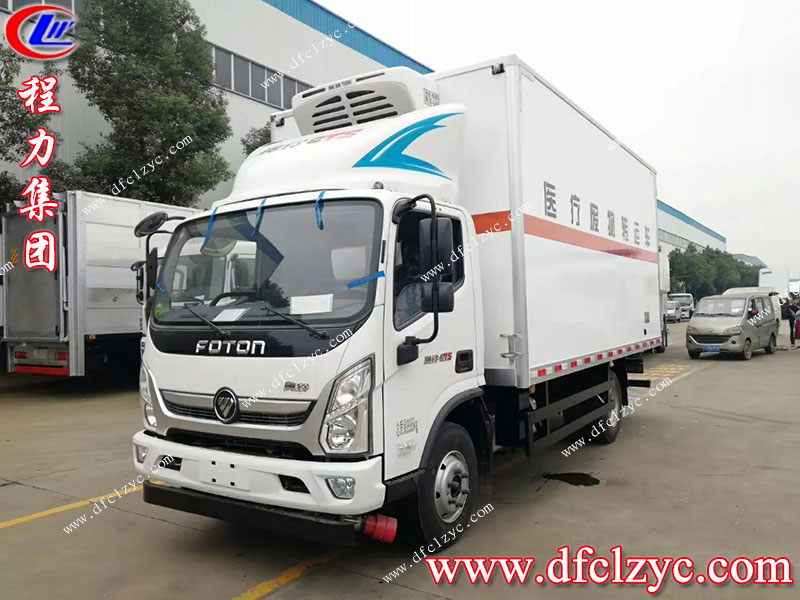 （國六）福田奧鈴黃牌醫(yī)療廢物轉運車