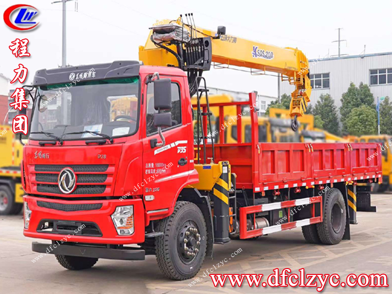 東風暢行D3S單排12噸隨車吊